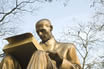 Bronze Sculpture Of A Writer And Journalist In Milan
