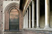 Inside Of Castello Sforzesco Milan