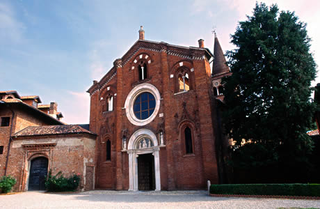 Abbazia di viboldone milano foto